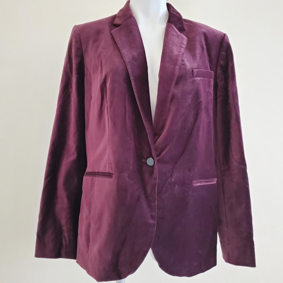 Sold.Lauren Ralph Lauren velvet blazer - Picture 2 of 5